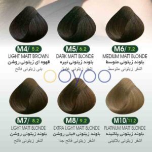 رنگ موی بیوداکس سری زیتونی در فروشگاه اویو