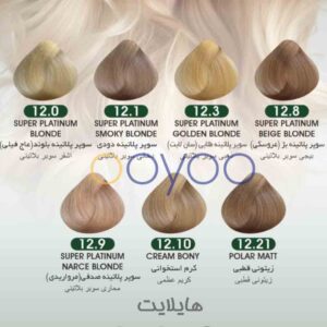 رنگ موی بیوداکس سری هایلایت در فروشگاه اویو