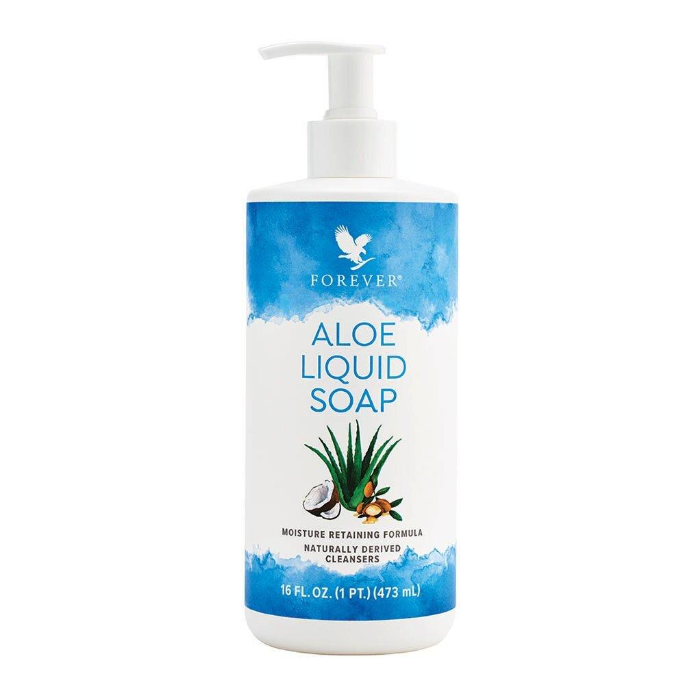 صابون مایع فوراور (Aloe Liquid Soap) - شوینده گیاهی ملایم - فروشگاه اویو (ooyoo.ir)