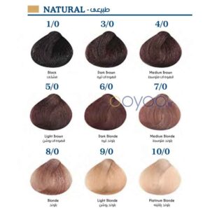 رنگ موی لولیا 1