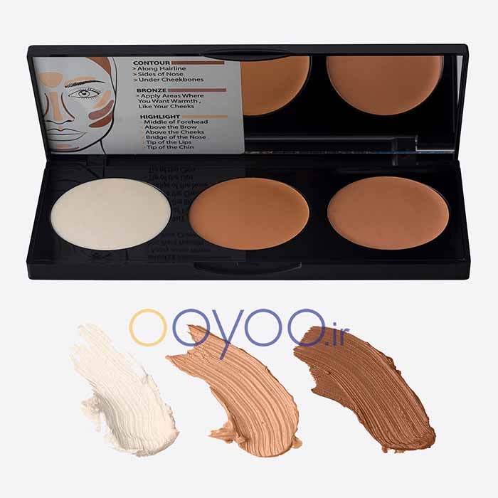 رنگ‌های پالت کانتور کرمی نوت 01 از اویو