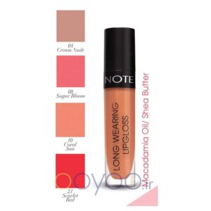 رژلب مایع نوت مدل لانگ ویرینگ با دوام بالا از فروشگاه ooyoo