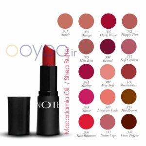 رژلب جامد مات نوت مات مویست آبرسان از فروشگاه ooyoo