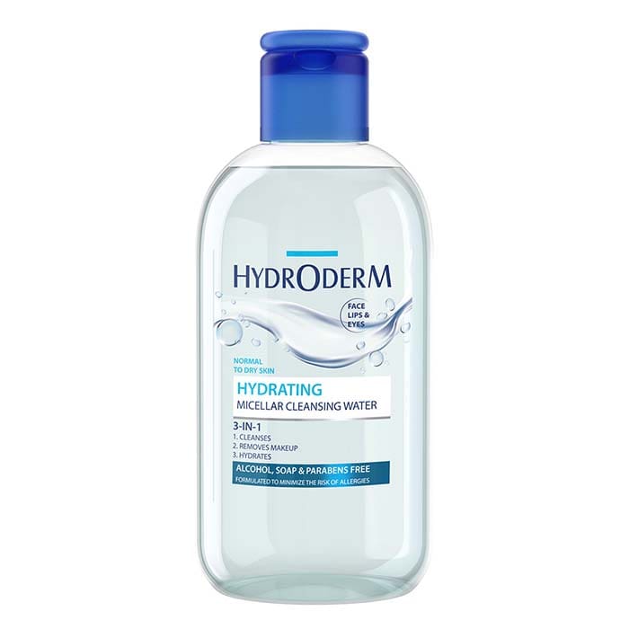 میسلار واتر 3 در 1 چشم و لب و صورت Hydrating – پوست خشک و کم آب