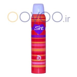 اسپری بدن زنانه شی مدل ایز لاو از فروشگاه ooyoo