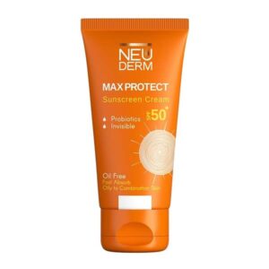 کرم ضد آفتاب مکس پروتکت نئودرم بی رنگ فاقد چربی از اویو