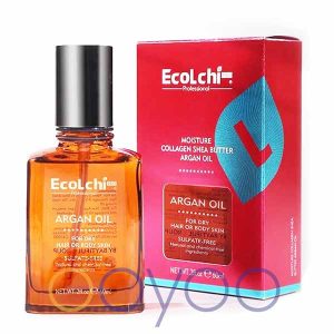 روغن آرگان و کلاژن اکولچی بدون سوفات و پارابن از ooyoo