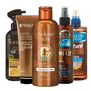 لوازم آرایش بدن و انواع برونزه کننده از برندهای معتبر ایرانی و خارجی از ooyoo