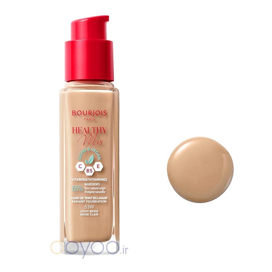 کرم پودر بورژوا 53 هلثی میکس از اویو