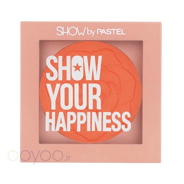 رژ گونه پاستل شماره 206 مدل هپینس از اویو