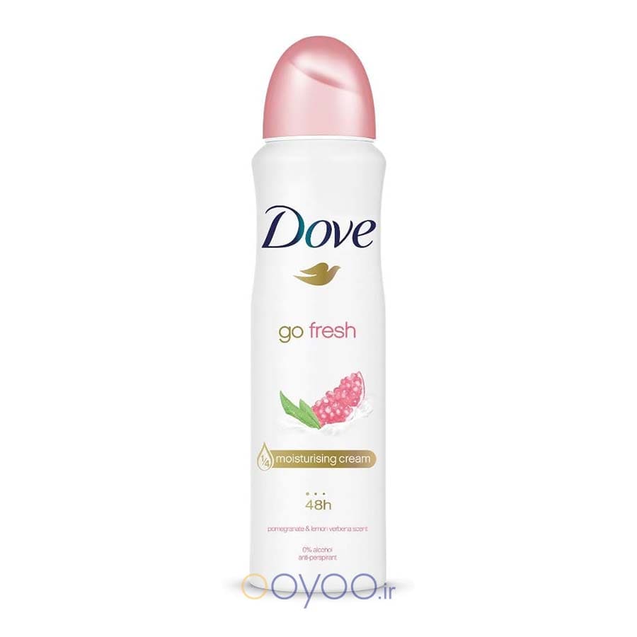 اسپری داو انار و لیمو وربنا Dove Pomegranate & Lemon Verbena