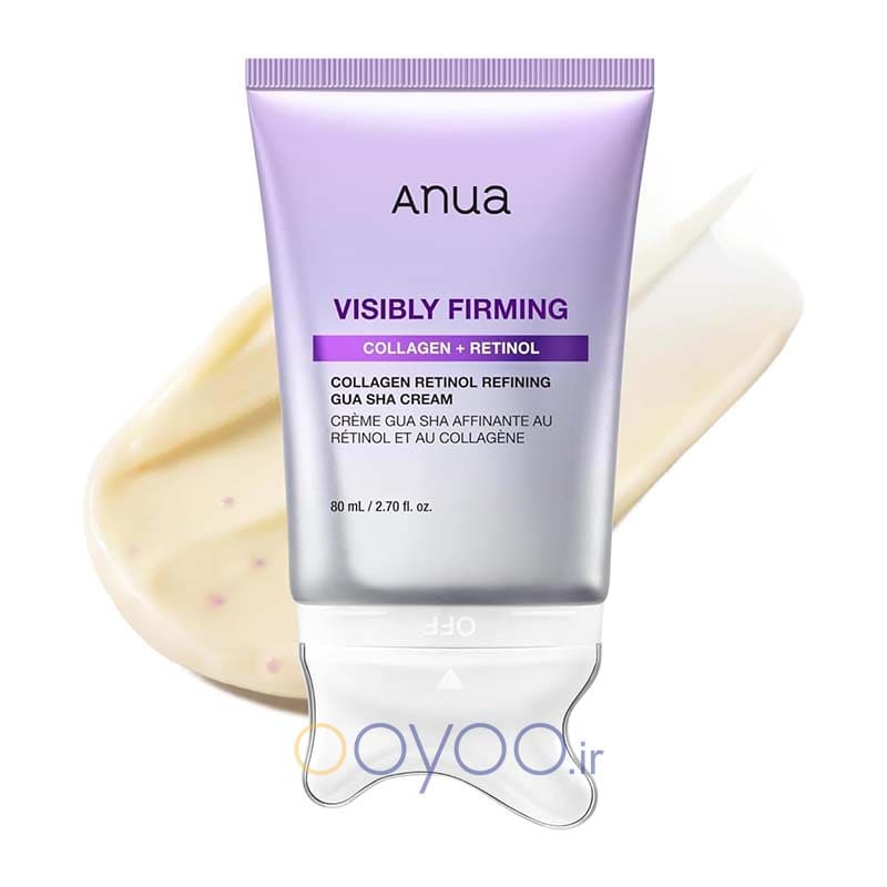 کرم گواشا آنوا رتینول و کلاژن | ANUA Collagen Retinol Refining Gua Sha Cream