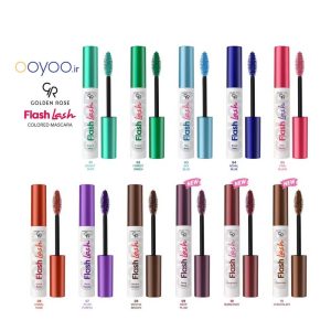 ریمل رنگی گلدن رز مدل فلش لش | Flash Lash Colored Mascara