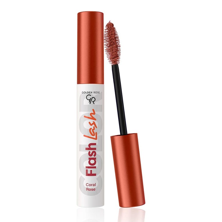 ریمل رنگی گلدن رز فلش لش شماره 06 مرجانی رز Coral Rose