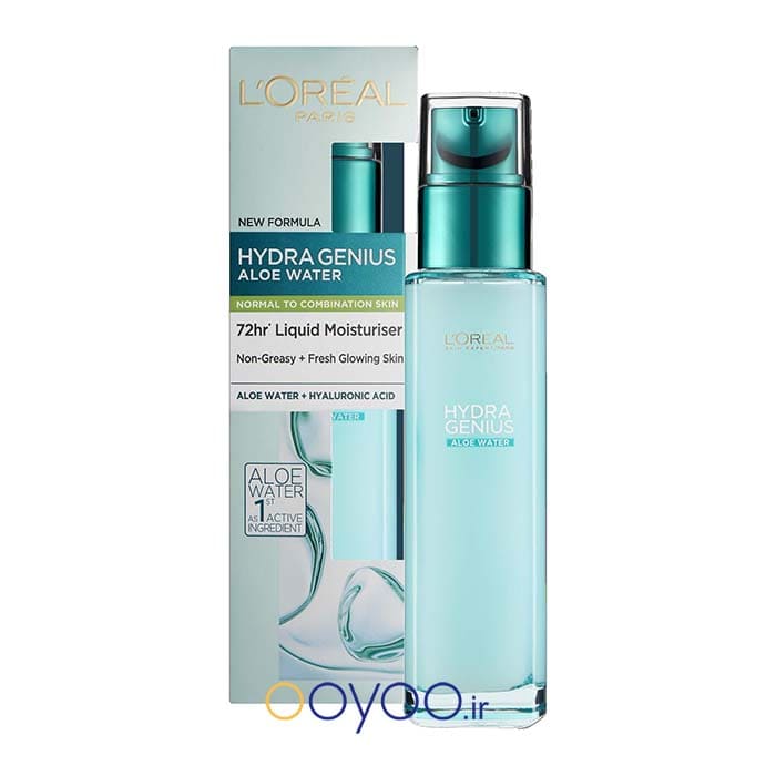 LOREAL Paris Hydra Genius Normal to Combination Skin آبرسان پوست مختلط