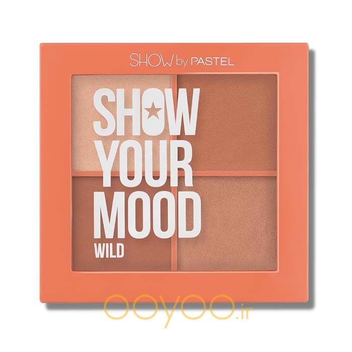 پالت رژگونه 4رنگ پاستل 441 اصل | Pastel Show Your Mood Blush Set