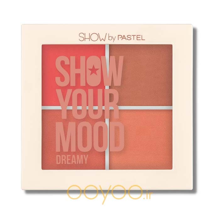 رژگونه 4 رنگ پاستل 442 Dreamy اصل | Pastel Show Your Mood Blush Set